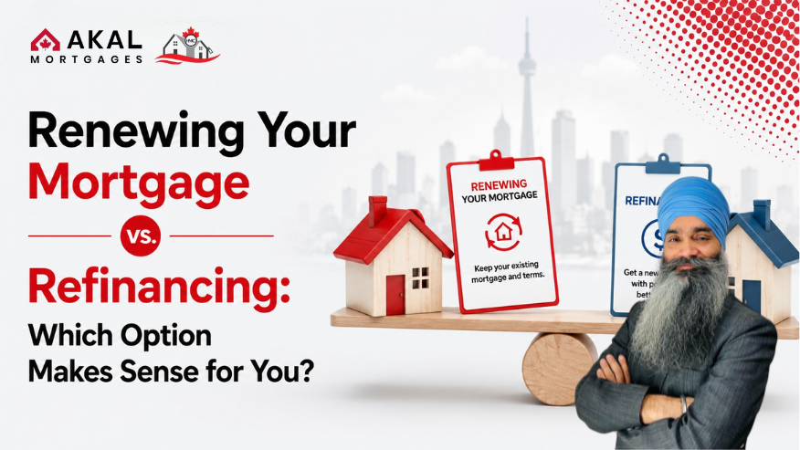 Renewing Your Mortgage vs. Refinancing