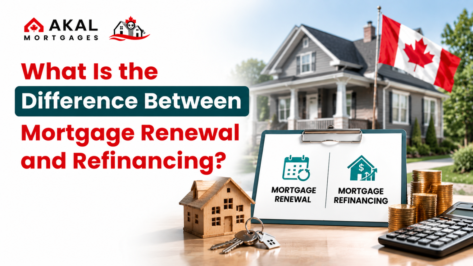 What Is the Difference Between Mortgage Renewal and Refinancing